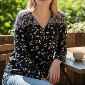 Lucky Brand Floral Top